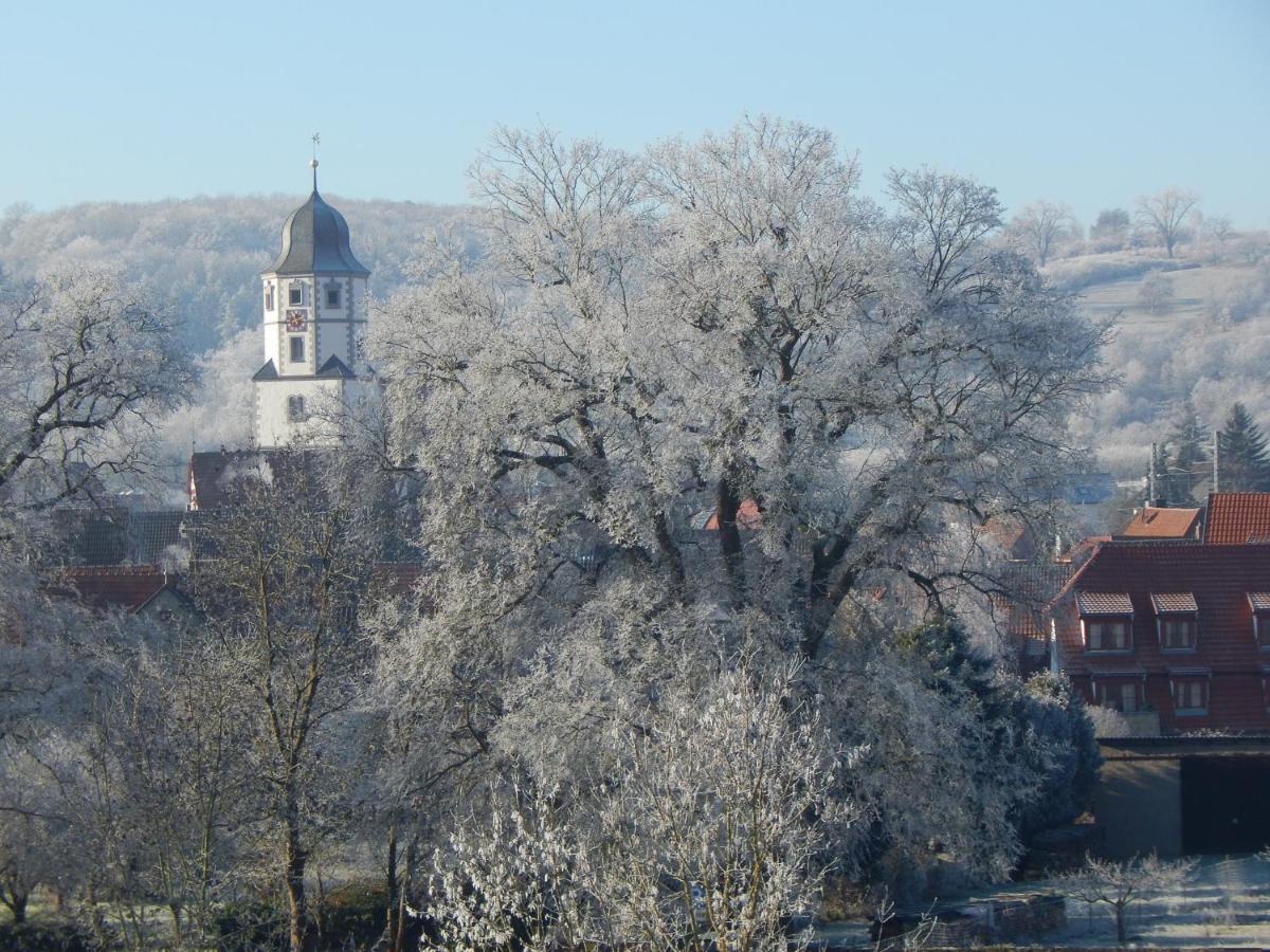 Ferienwohnungen Mainromantik und Mainidylle Winterhausen Exterior foto